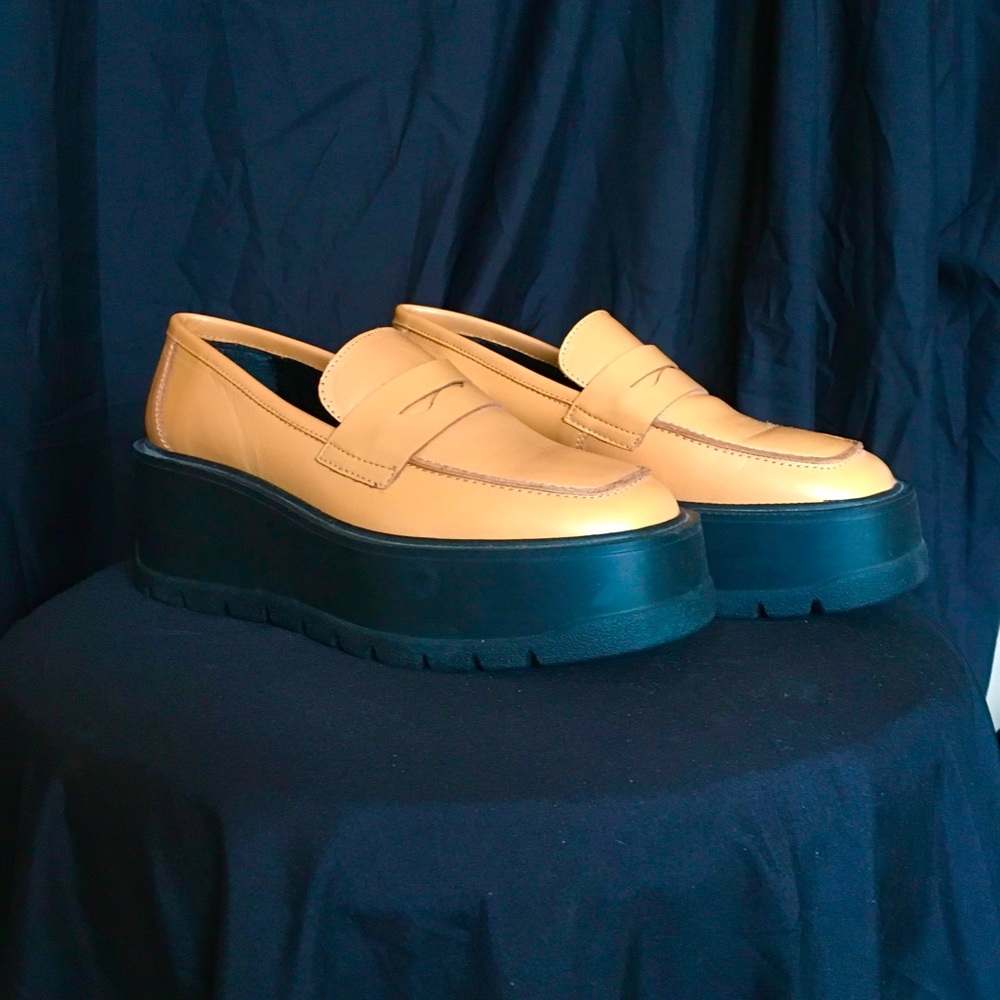 Free People Nico Chunky Platform Loafers